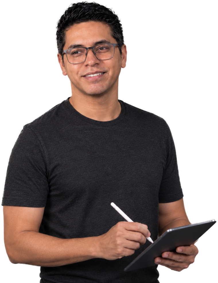 Marcos, fundador da BXoptic Academy